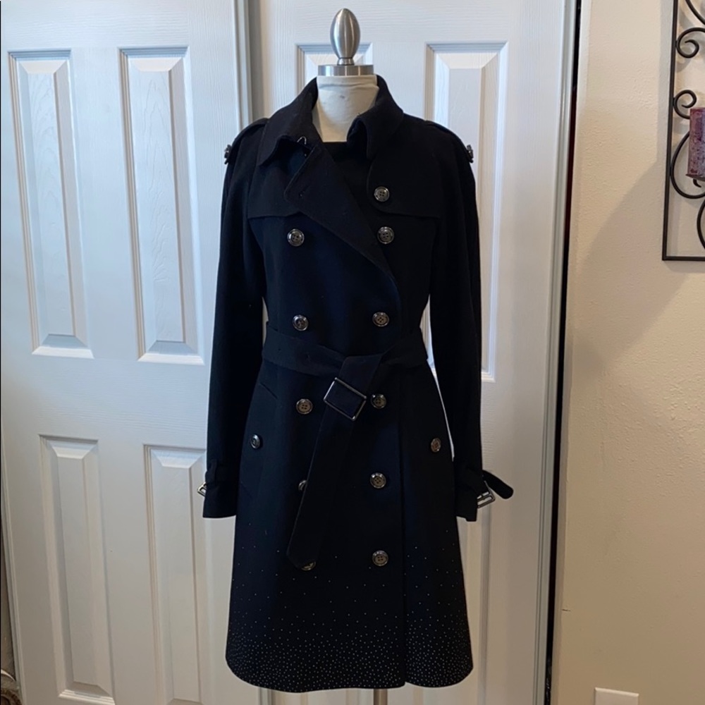 Burberry! Stunning wool / cash Trench Limited Ed
